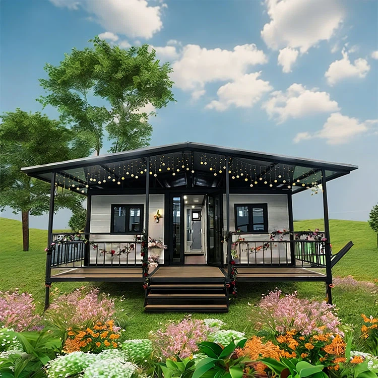Expandable Container House With A Terrace high quality