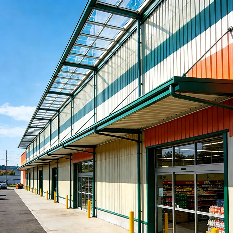 Steel Structure Supermarket high quality
