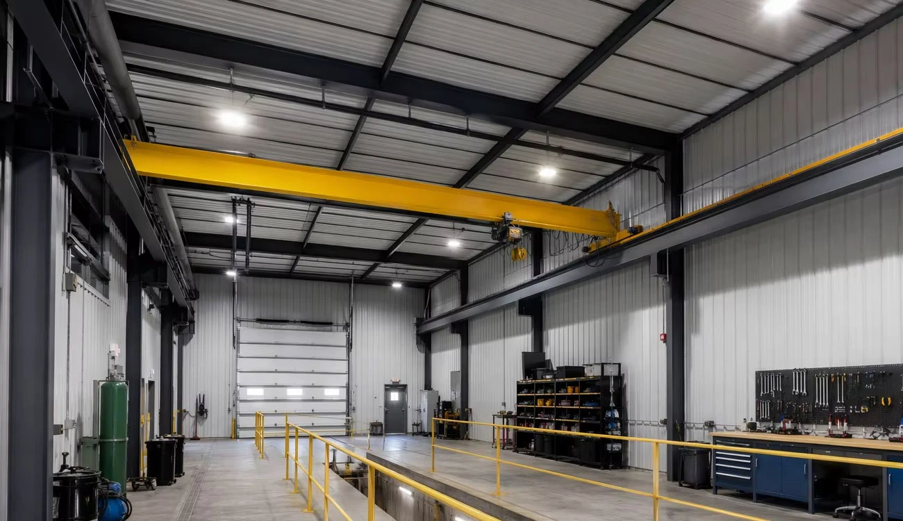 steel bulk storage building exterior single-slope roof steel bulk storage building exterior single-slope roof